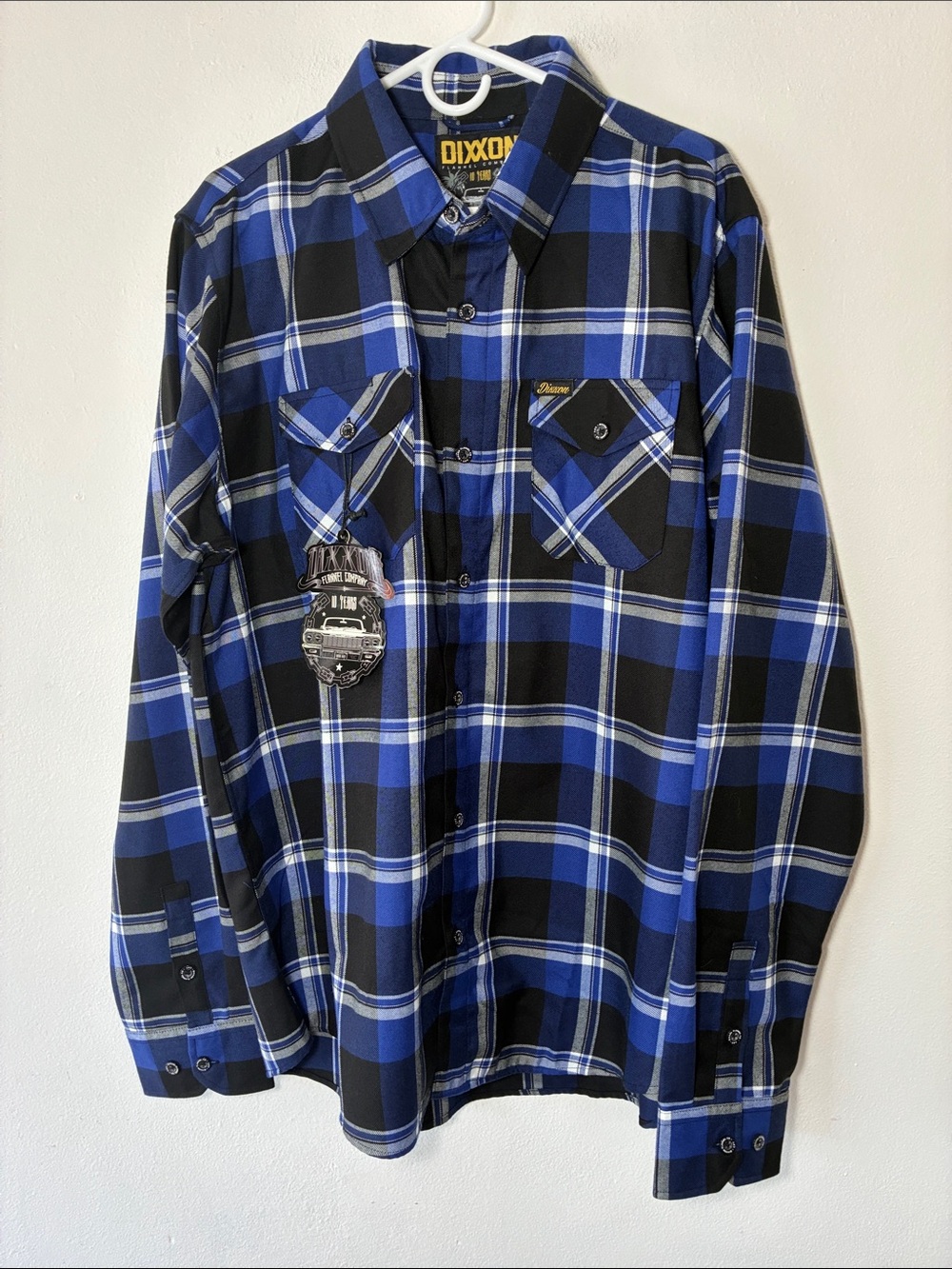 DIXXON Flannel Co CPT Plaid Button Up NWT XLT